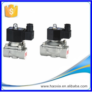 Direct Acting 2S Stainless Steel Water Solenoid Valve Normally Closed
